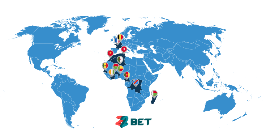 22BET Map